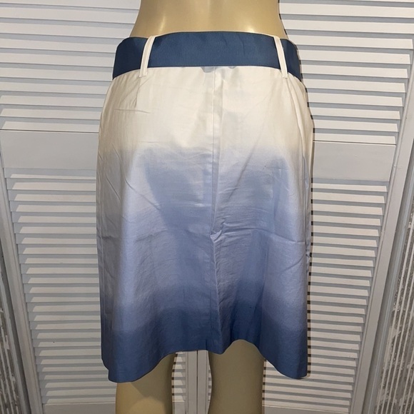 I. N. C Blue Ombré Skirt size 10 - Picture 3 of 4